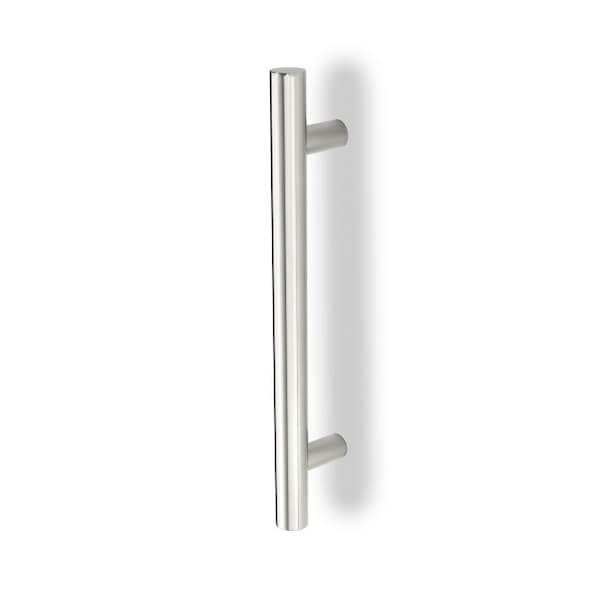 30" Center to Center 36" Overall Straight Flat End Back to Back 1-1/4" Pulls with 3" Projection Sati